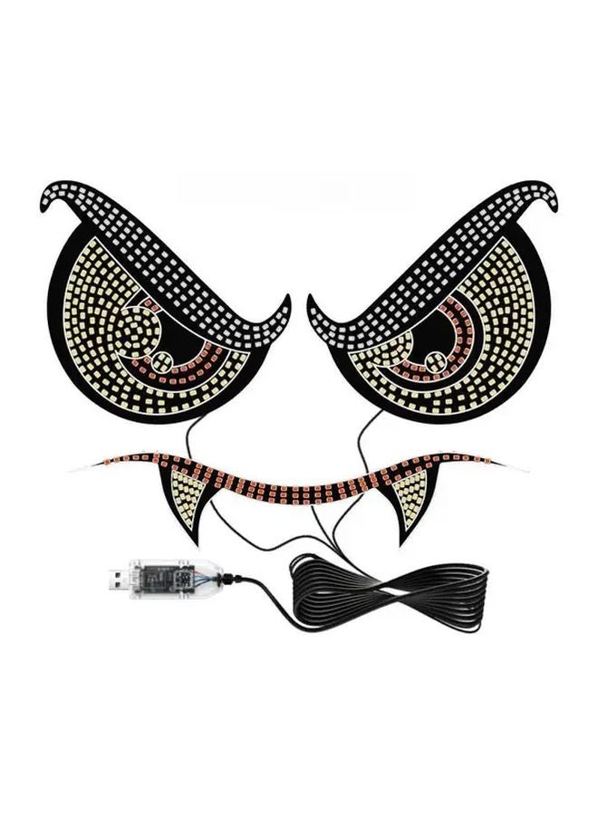3 في 1 أضواء سيارة مرنة باللون الأزرق والأبيض USB لإكسسوارات تعديل السيارات العالمية - Image 1